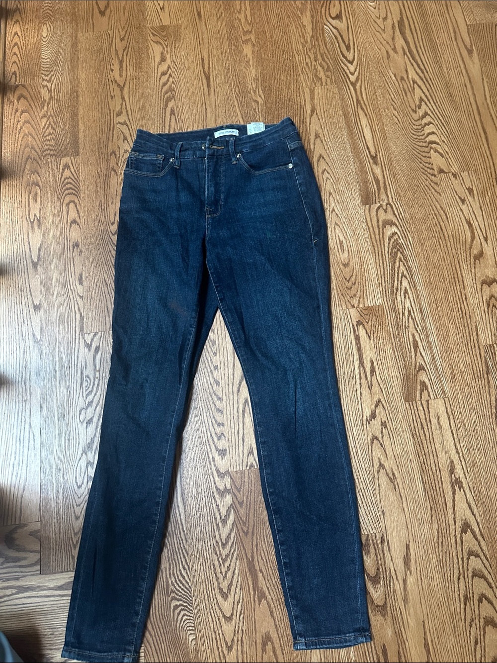 Good American Indigo Skinny Jeans